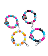 Load image into Gallery viewer, MAMA Silicone Wristlet- MAMA Wristlet KeyChain