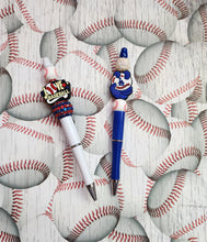 Load image into Gallery viewer, Beaded Ink Pens- Party Favor Pens- Birthday Beaded Pens- Gift Ink Pens