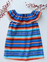 Load image into Gallery viewer, Serape Top - Serape Ruffle Top - Serape Girl Top - Serape Mexican Birthday Top