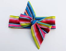 Load image into Gallery viewer, Serape Cinco De Mayo Girls Cotton Headwrap