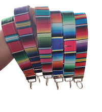 Load image into Gallery viewer, Serape Key Chain Wristlet- Cinco De Mayo Key Fob Wristlet
