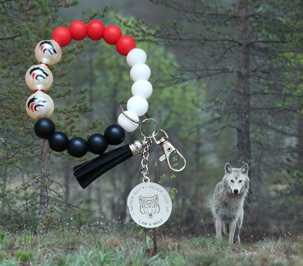 Wolves Pen- Wolves Wristlet- Wolves FOB Key Chain- Wolves Accessories