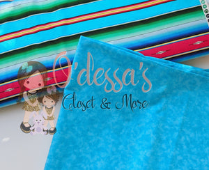 Serape Fiesta Dress- Mexican Fiesta Dress - Cinco De Mayo Dress