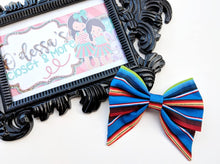 Load image into Gallery viewer, Serape Fiesta Sailor Solid Fabric Bow
