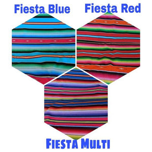 Serape Fiesta Jumbo Fabric Cotton Bow