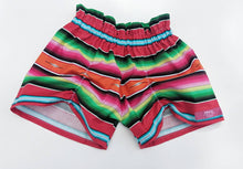 Load image into Gallery viewer, Serape Mexican Fiesta Shorts - Rainbow Party Shorts
