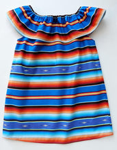 Load image into Gallery viewer, Serape Top - Serape Ruffle Top - Serape Girl Top -  Serape Mexican Birthday Top
