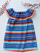 Load image into Gallery viewer, Serape Top - Serape Ruffle Top - Serape Girl Top -  Serape Mexican Birthday Top
