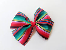 Load image into Gallery viewer, Serape Fiesta Grosgrain Bow
